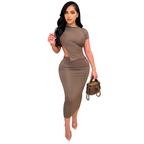 Julia Fashion - Sexy Cut Out Backless Bodycon Dress