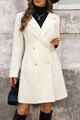 Double Breasted Wool Overcoat