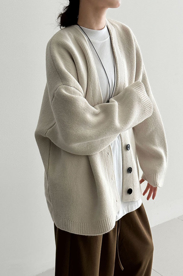 Relaxed Fit Vintage Cardigan