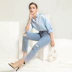 Julia Fashion - Women Pencil Jeans