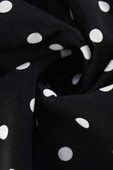 Polka Dot Halter Backless Bodycon Mini Dress