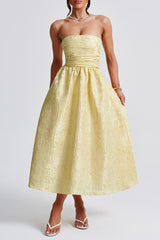 Strapless Elegant Party Dress