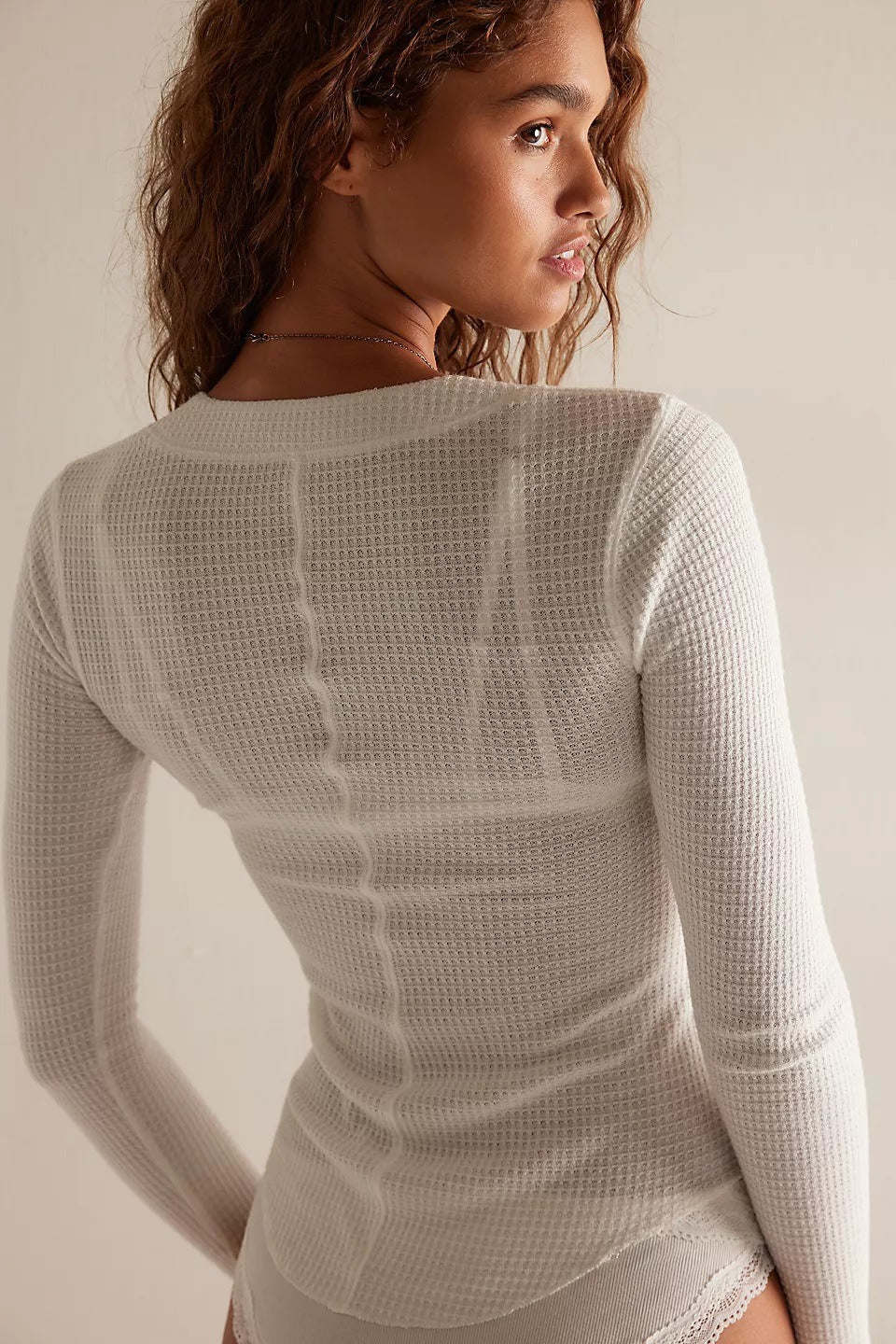 Waffle Knit Cardigan