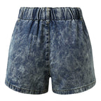 JuliaFashion - Ripped High Waist Fashion Jean Shorts