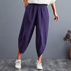JuliaFashion-Plus Size Streetwear Dance Trousers