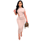 Julia Fashion - Sexy Cut Out Backless Bodycon Dress