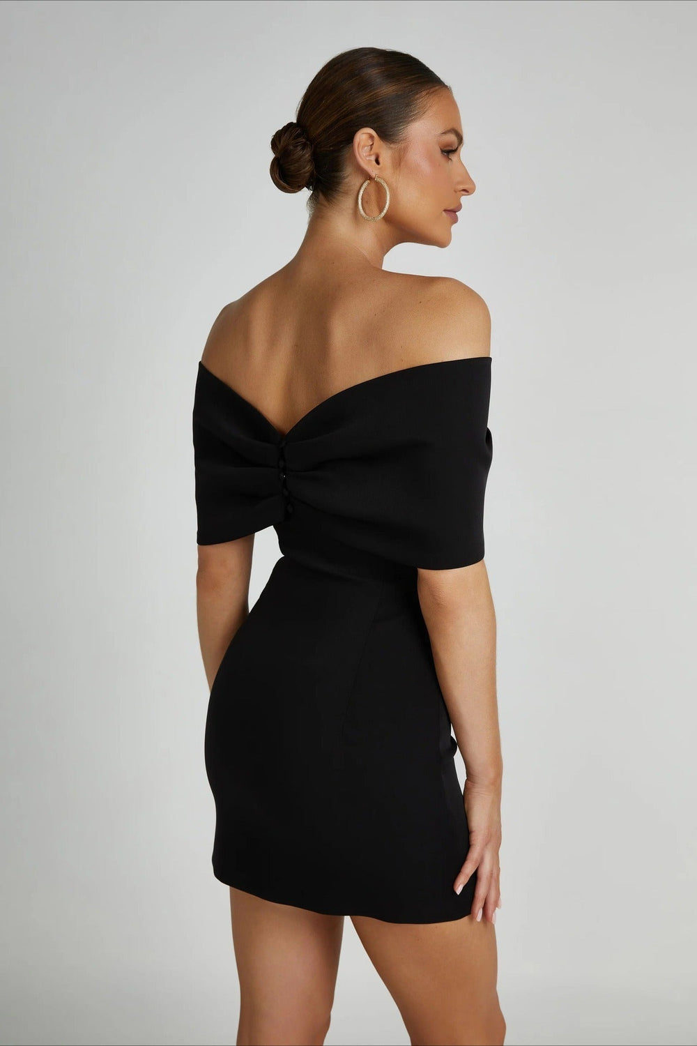 Off-the-shoulder Bodycon Cocktail Dress