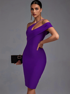 JuliaFashion - Sexy Summer Club Outfit Bodycon Cutout Dress