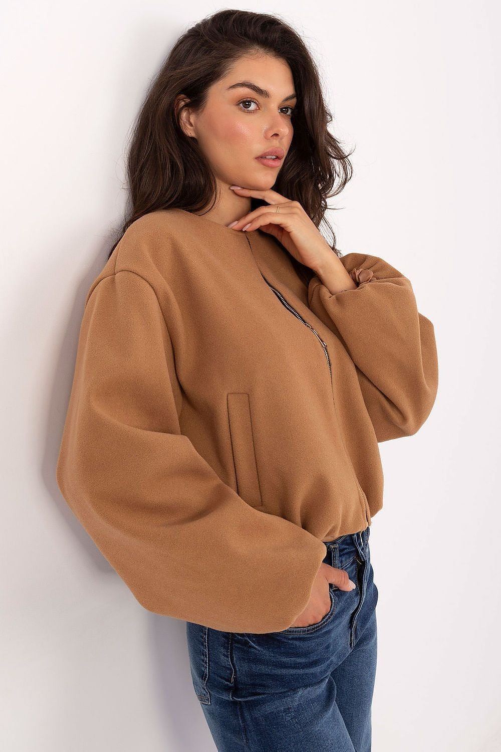 Soft Touch Bomber Jacket