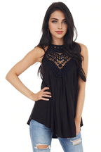 Julia Fashion - Summer Halter Sexy Lace Shirt