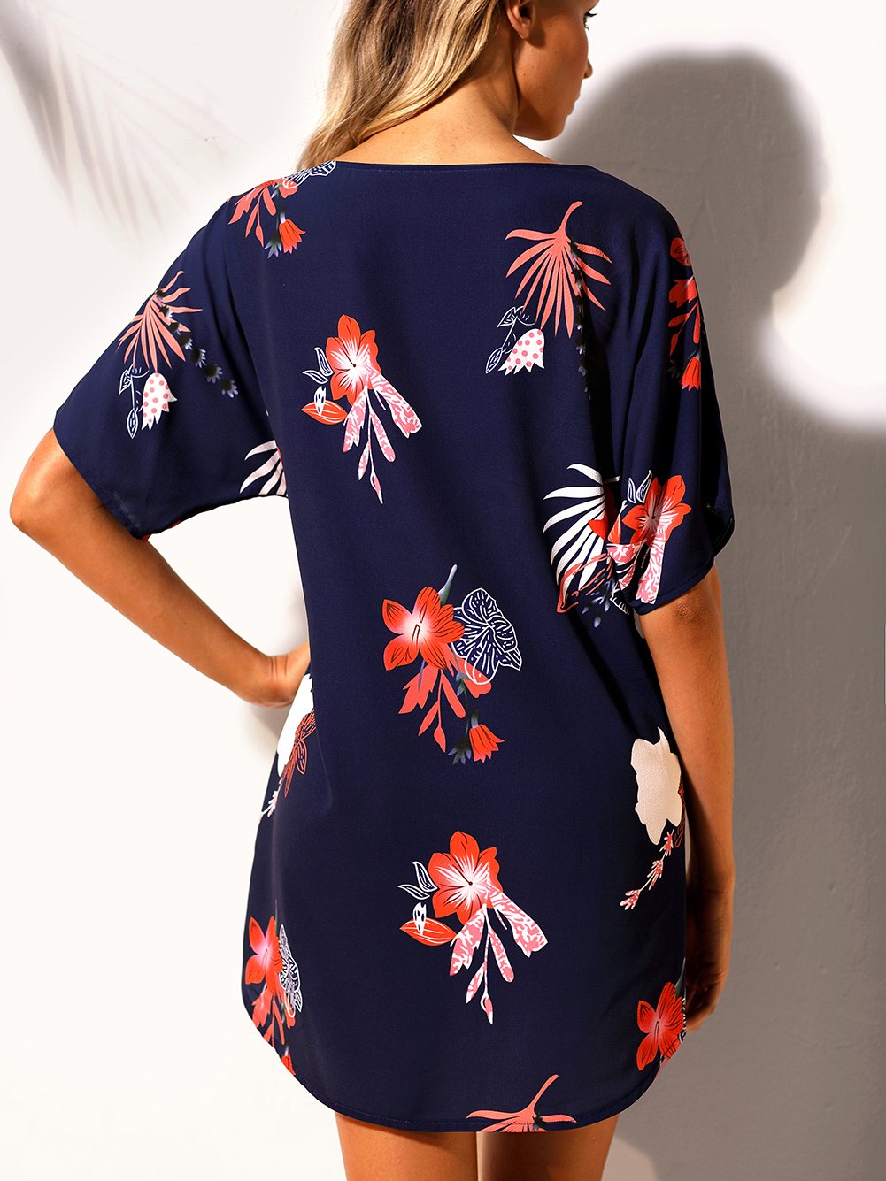 JuliaFashion - Wear Me Daily Floral Print Mini Dress