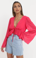 Julia Fashion - Summer Women Chiffon T-Shirts