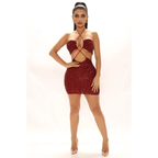 Julia Fashion - Sexy Mesh Sequin Summer Dress