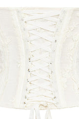 Embroidered Bustier Bodycon Formal Dress