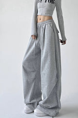 High Waist Sweatpants Knit Pants