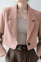 Short Length Relaxed Blazer