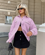 Casual Slay Shirt - Pink