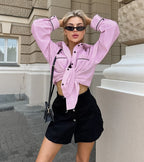 Casual Slay Shirt - Pink