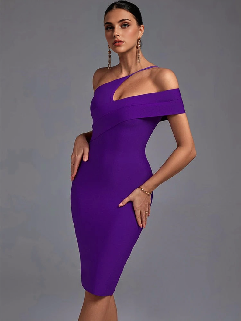 JuliaFashion - Sexy Summer Club Outfit Bodycon Cutout Dress