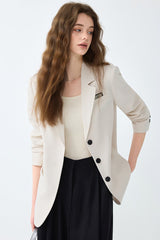 Elegant Long Sleeve Blazer