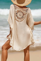 Crochet Cover Up Boho Dress