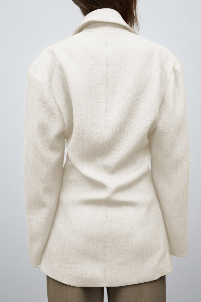 Lapel Relaxed Fit Blazer