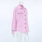 Casual Slay Shirt - Pink