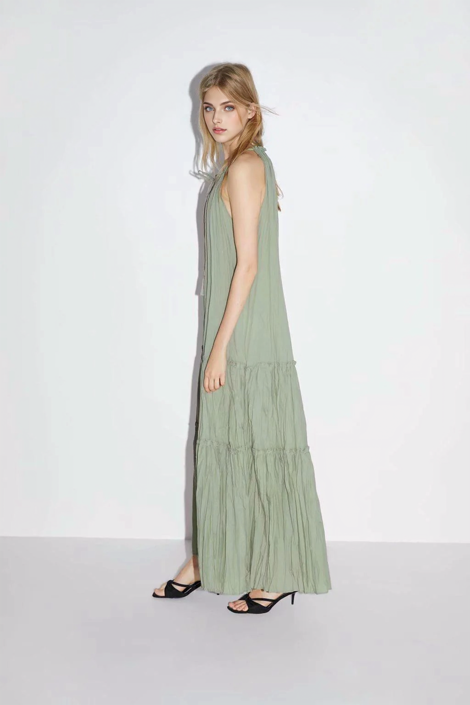 JuliaFashion - Sexy Loose Strap Maxi Boho Dress