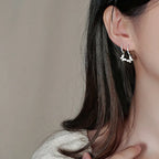 JuliaFashion - 2024Vintage Butterfly Zircon Stud Earrings