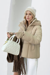 Short Puffer Down Coat coats