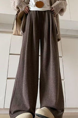 Relaxed Casual Drapey Knit Pants