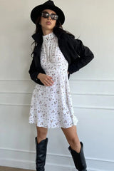 Casual Trench Style Cropped Jacket