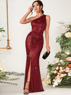 JuliaFashion - Sexy Backless Corset Sequin Elegant Prom Dresses
