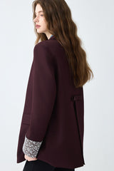 Loose Fit Long Sleeve Blazer