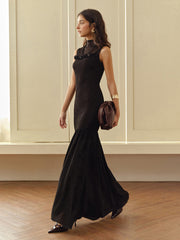 Rosette Panel Tank Dress Dresses