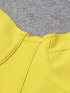 JuliaFashion - 2024 Vintage Party Club Blue Green Bodycon Dress