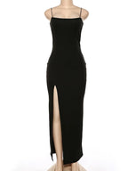 JuliaFashion - Sexy Sleeveless Camisole Clubwear Evening Party Dress