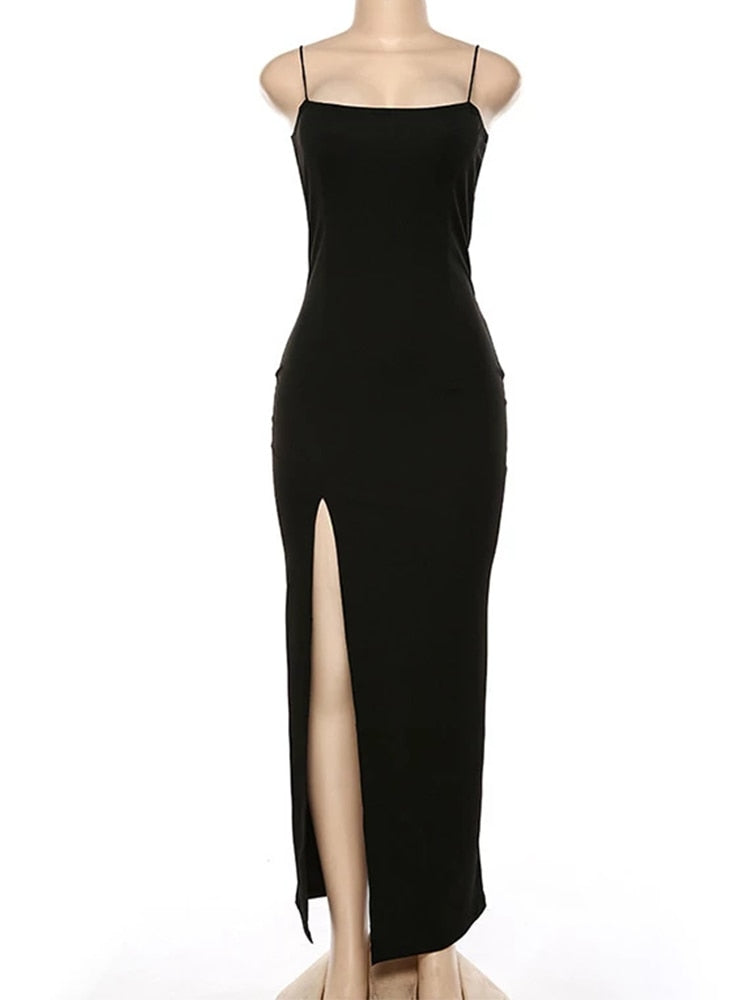 JuliaFashion - Sexy Sleeveless Camisole Clubwear Evening Party Dress