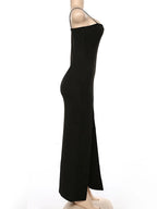 JuliaFashion - Sexy Sleeveless Camisole Clubwear Evening Party Dress