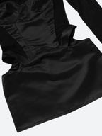 Baddie Cut Out Sheer Mini Dress