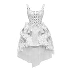 Original Lolita Trailing Gothic Suspender Niche Dress Punk Light Vintage Madhouse Print Dress