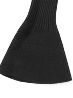 JuliaFashion - Fashion V-Neck Knitted Solid Color Ribbed Long Flare Sleeve Slim Buttons Up Cardigan  Sweater