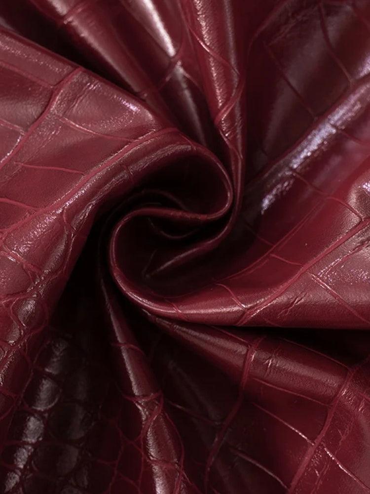 Crocodile Mini Dress