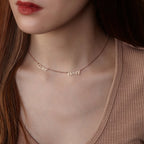 JuliaFashion-Personalized Stainless Steel Nameplate Necklace