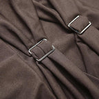 Cyberpunk Ruched Asymmetric Mini Dress