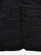 Draped Bodycon Mini Dress