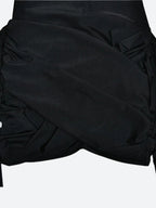 Draped Bodycon Mini Dress