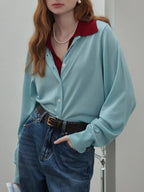 Short Round Neck Single Breasted Black Knitted Cardigan