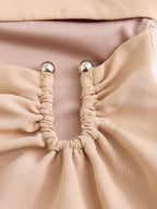 JuliaFashion - Slim Midi Dress with Cut Out Details