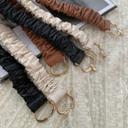 JuliaFashion - 2024 Women Waist Strap All-match Lady Dress Coat Sweater Decorative Waistband